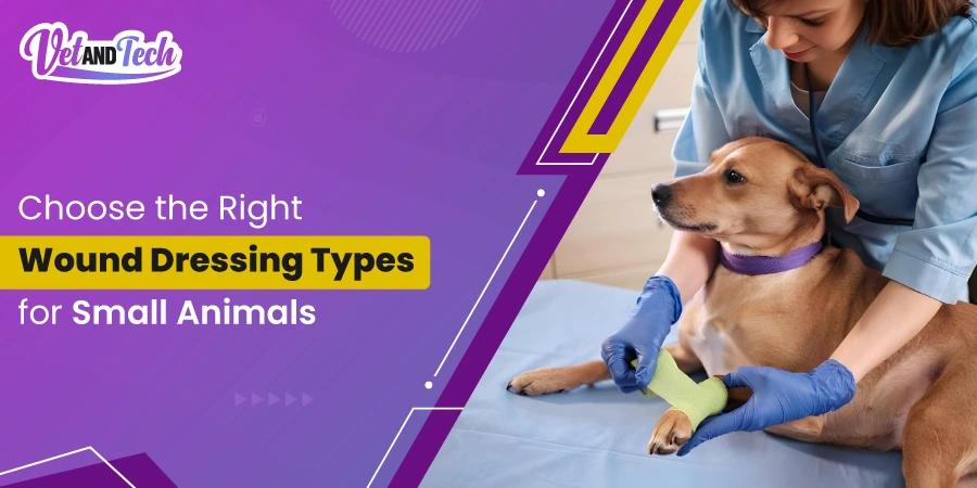 How to Choose the Right Wound Dressing Types for Small Animals