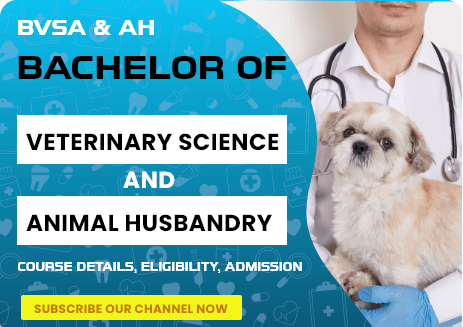BACHELOR OF VETERINARY SCIENCE [BVSC] & A.H.