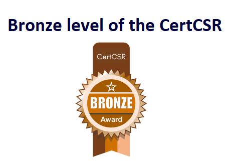Bronze level of the CertCSR
