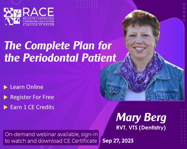The Complete Plan for the Periodontal Patient