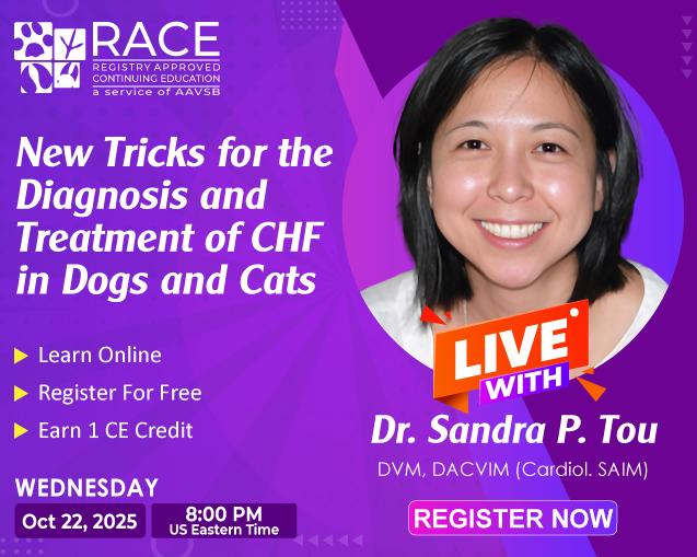 New Tricks for the Diagnosis and Treatment of CHF in Dogs and Cats