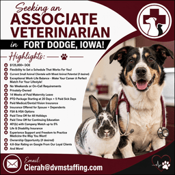 Associate Veterinarian at JRG Livestock & Pet Supply Clinic!