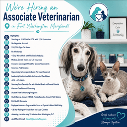 Associate Veterinarian at Indian Head Animal Hospital!