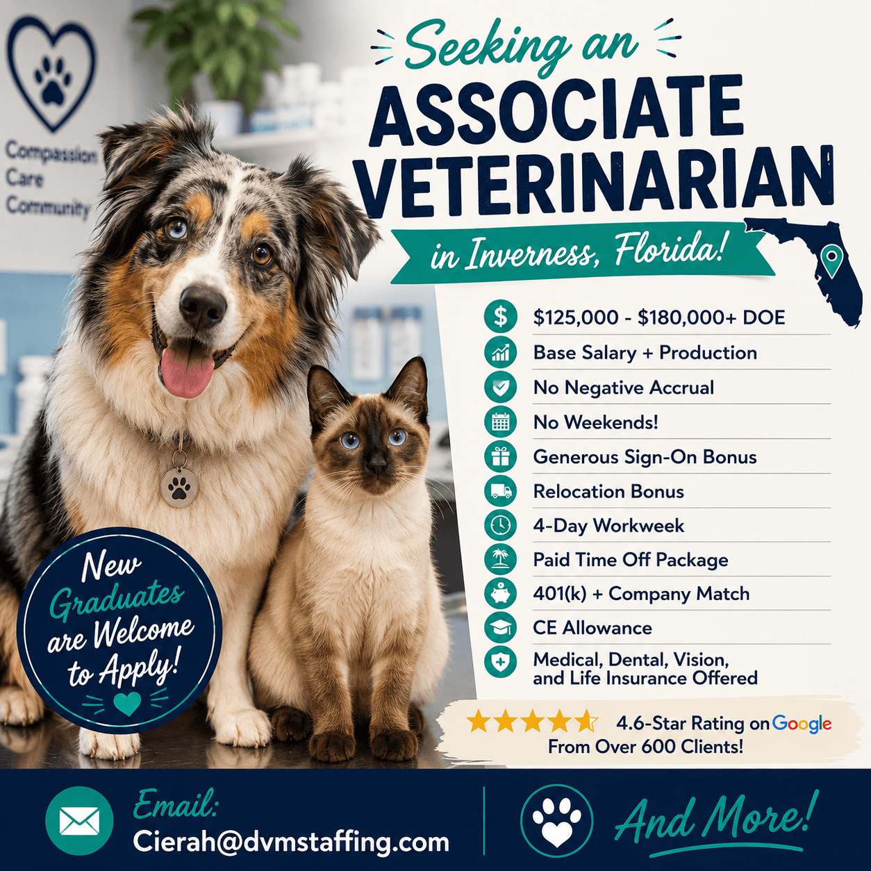 Associate Veterinarian at Floral City Animal Clinic