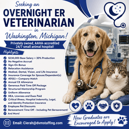 Overnight ER Veterinarian at Wilson Veterinary Hospital!