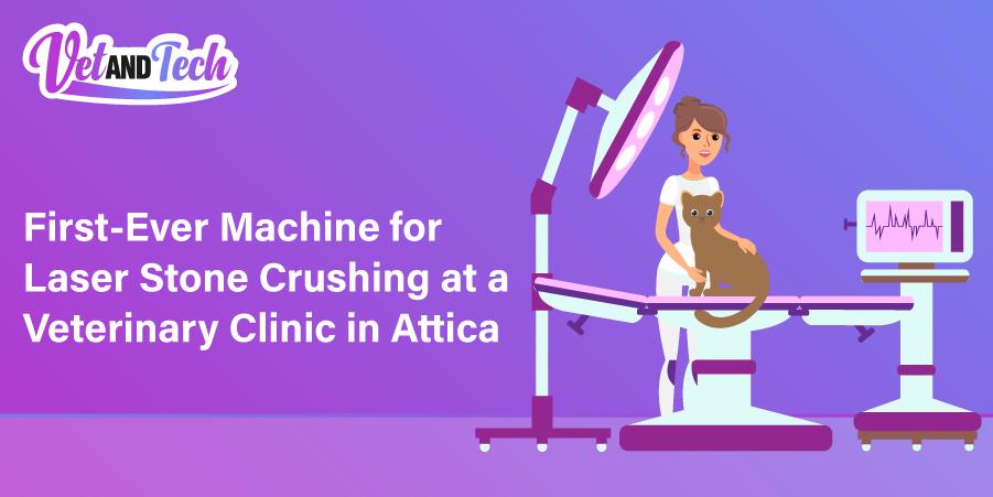 First-Ever Machine for Laser Stone Crushing at a Veterinary Clinic in Attica