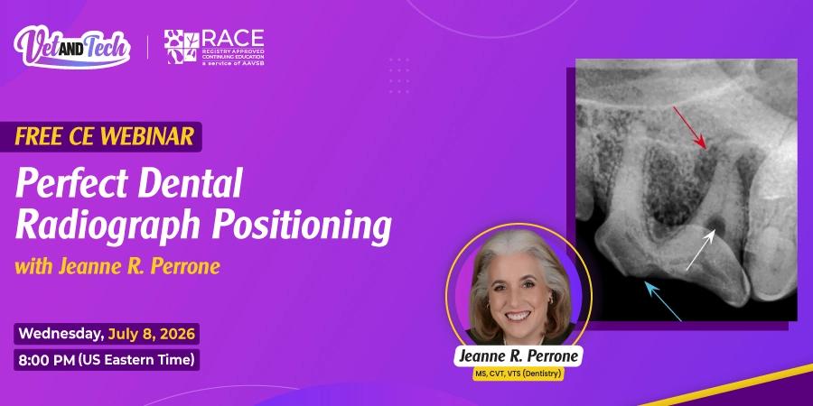 Reduce Dental X-Ray Retakes: Jeanne Perrone's Triple-A Method, Free CE Webinar July 8