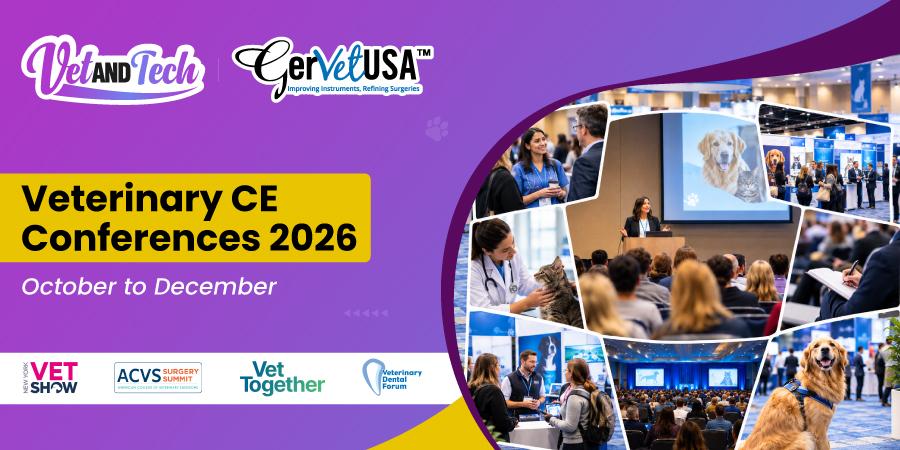 Upcoming Veterinary CE Conferences from October to December 2026