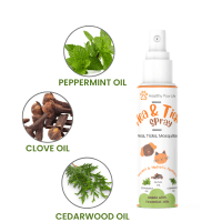 Healthy Paw Life's Flea and Tick Spray - For Pets and Home - Essential Oil Based Formula (100 ml)