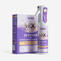2x Power Pet Wound & Antimicrobial Spray