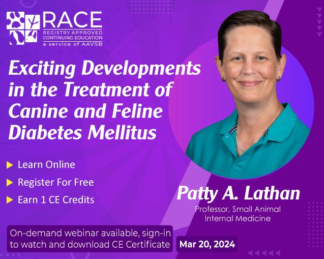 Exciting Developments in the Treatment of Canine and Feline Diabetes Mellitus