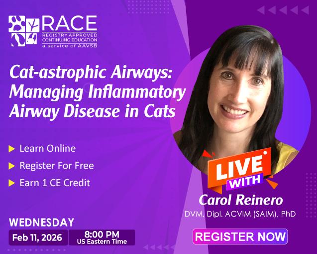 Cat-Astrophic Airways: Managing Inflammatory Airway Disease in Cats